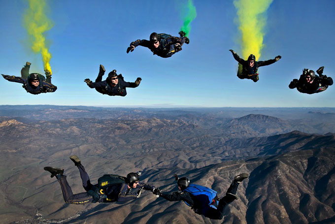 Deportes aéreos extremos