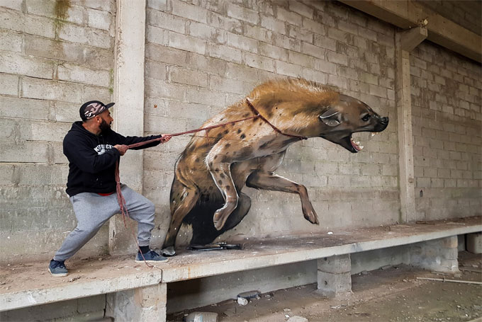 Hyena man