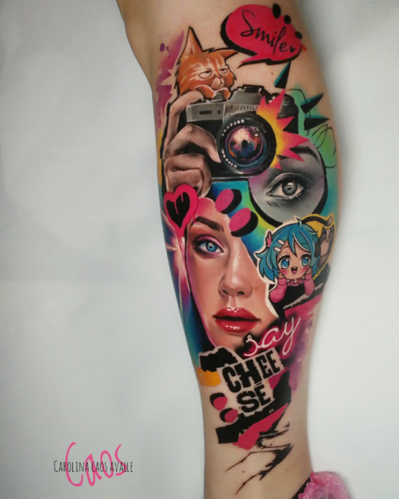 Carolina Caos Avalle. Realismo Avant- Garde en el arte del tattoo